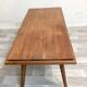 Table basse pieds compas vintage 1960