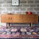 Enfilade scandinave vintage en teck, 1970