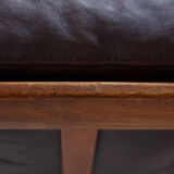 Danish leather sofa set by Arne Wahl Iversen for Komfort