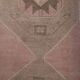 Tapis de couloir turc vintage 87x846 cm