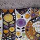 Large wall ceramic Cat by Renate Rhein
