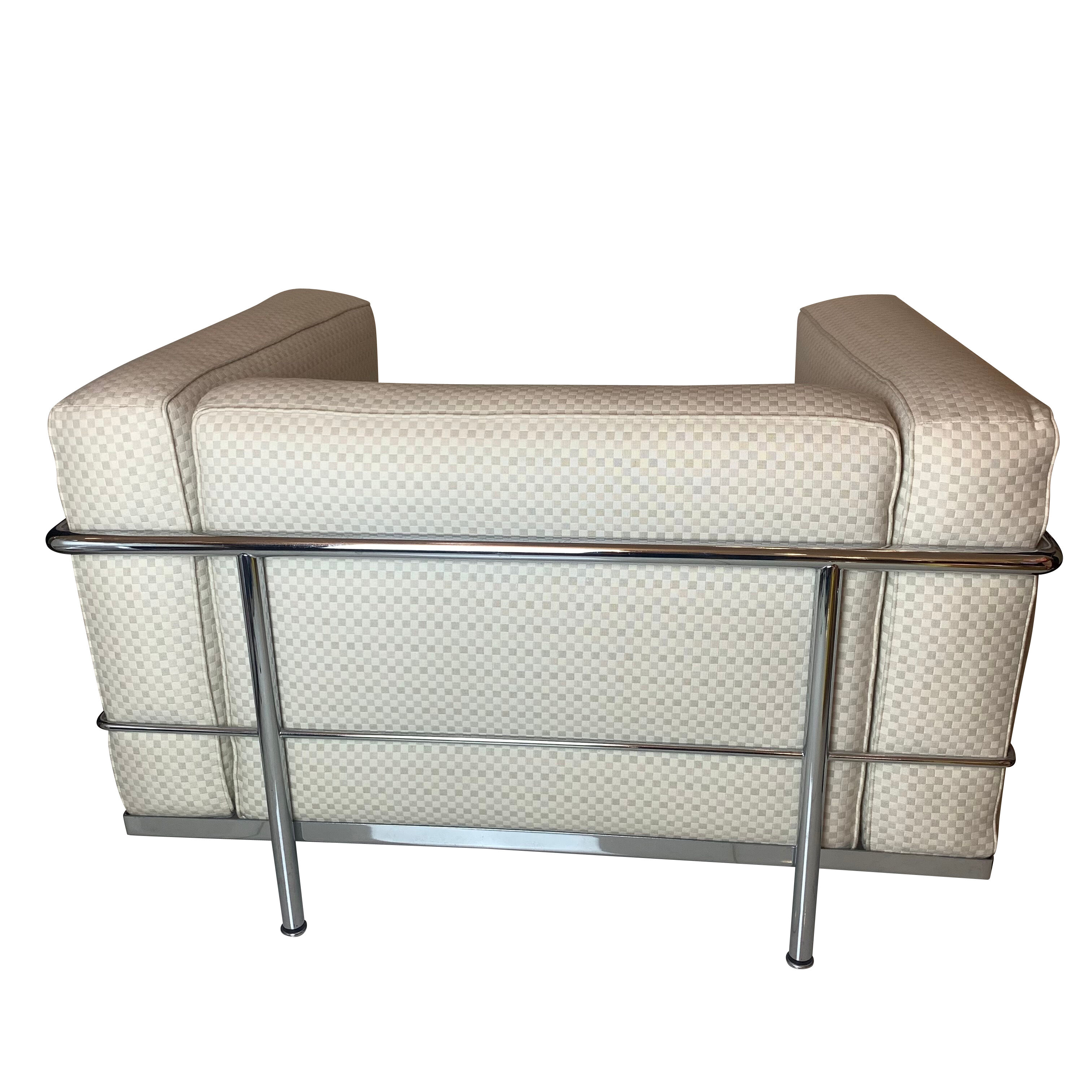 Fauteuil LC3 Le Corbusier pour Cassina