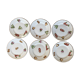 Set of 6 old dessert plates