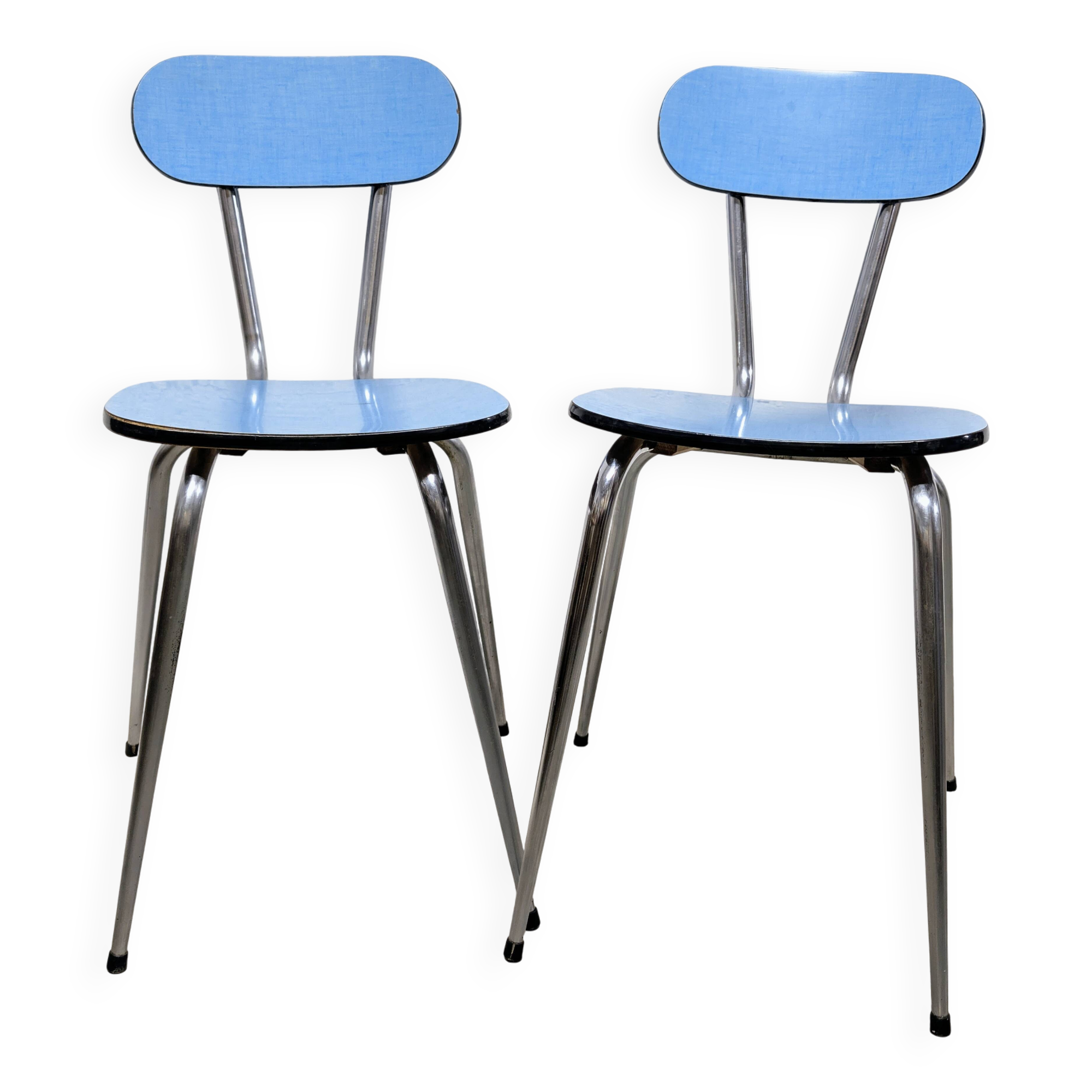 Pair of Formica chairs