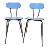 Pair of Formica chairs
