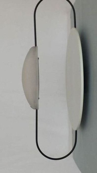 Applique Spilla Vetro-Luciano Pagani pour Arteluce
