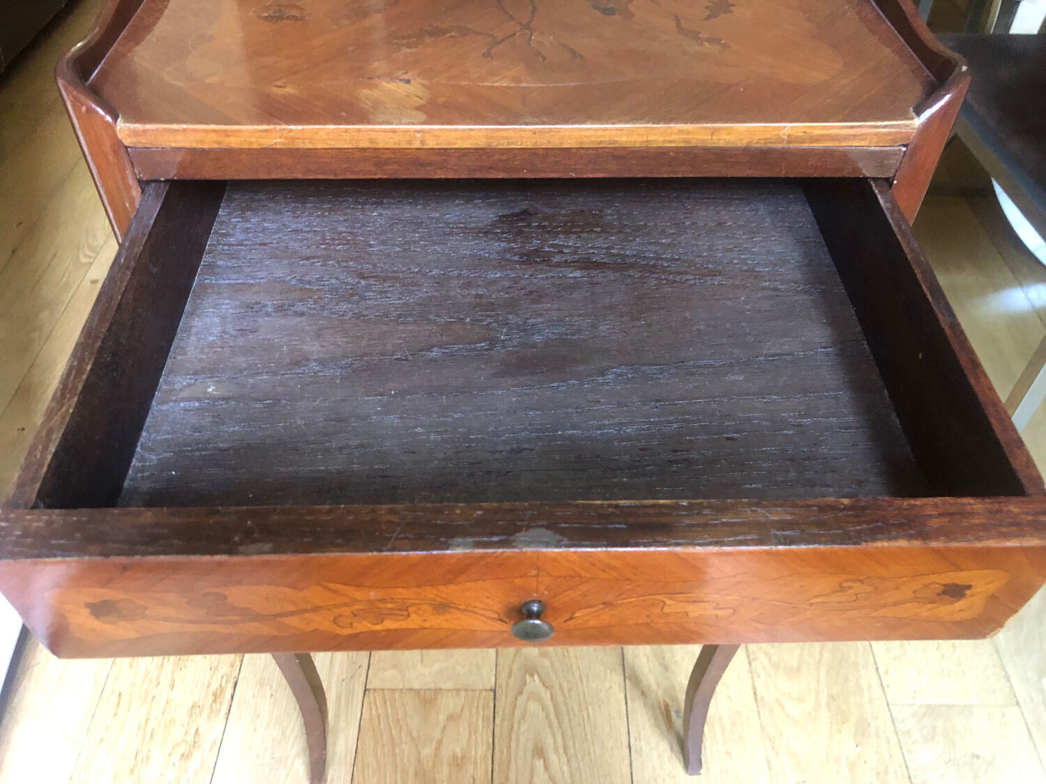 Chevet table nuit style Louis XV