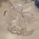 Vintage glass flowers