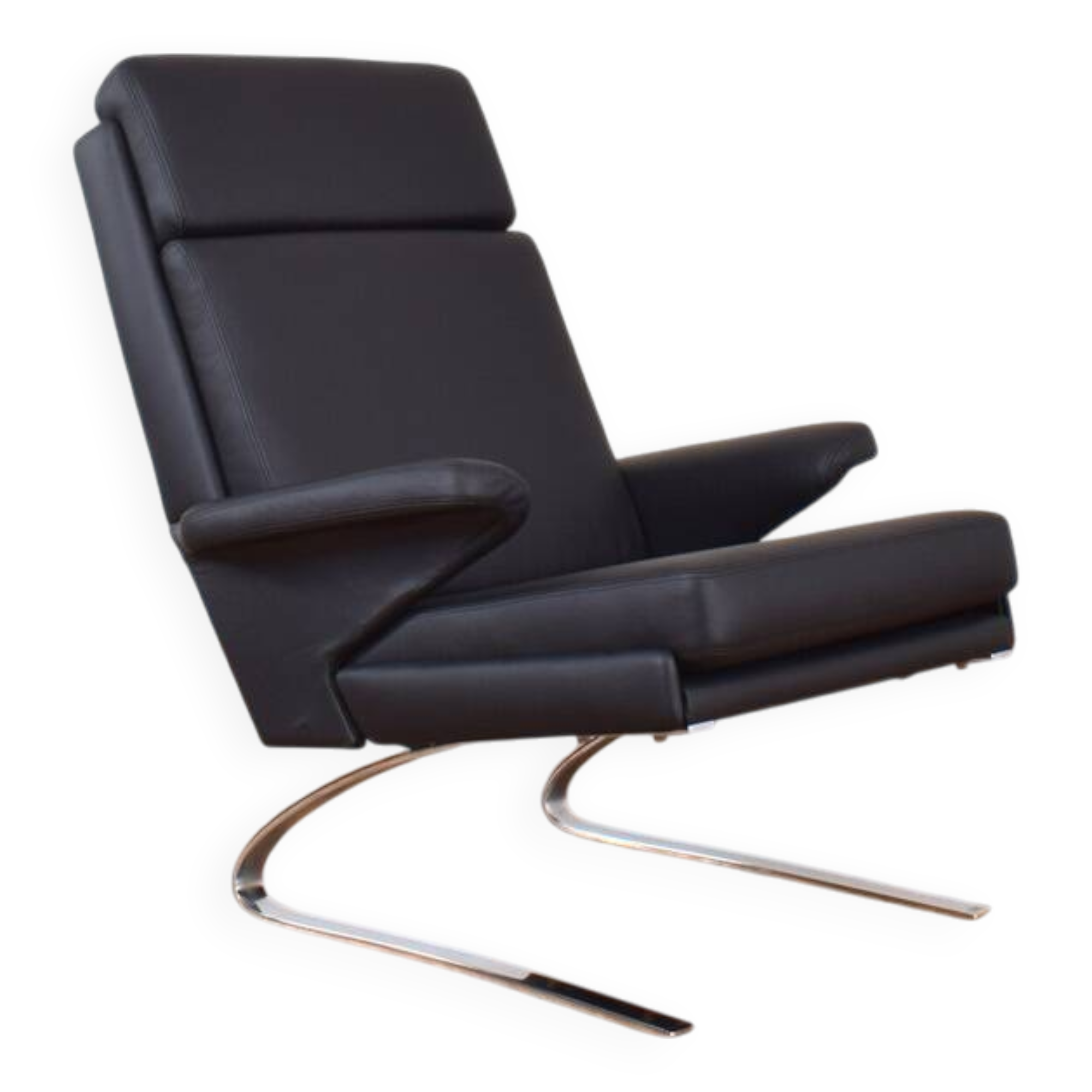 Fauteuil lounge de Reinhold Adolf et Friedrich Wilhelm Möller pour COR, années 1970