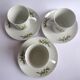 Mobil porcelain coffee cups