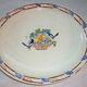 Round dish 32.5 cm Gournay signed M. Goupy for MAISON ROUARD