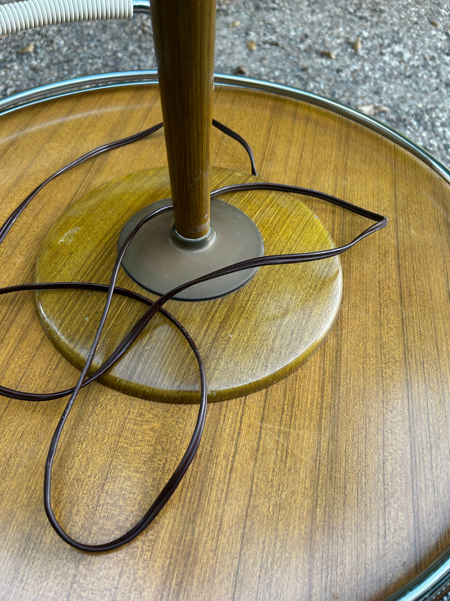 Vintage Mazda lamp from the 1940s.