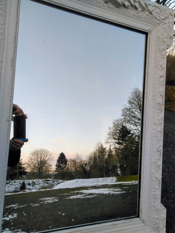 Miroir ancien NIII relooké