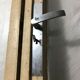 Old glass doors, 2 flaps, H226 cm