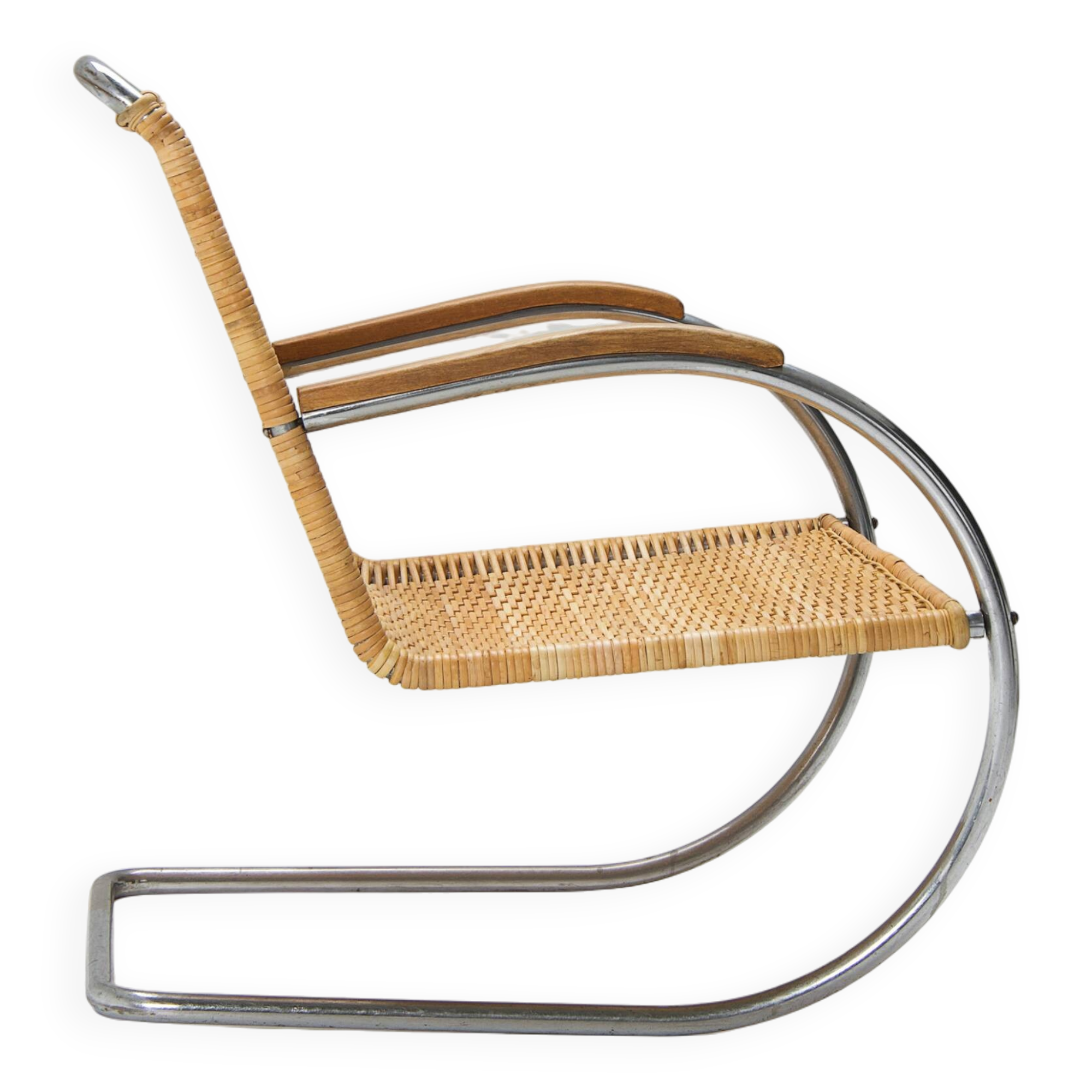 Tubular Cantilever Lounge Chair - Bas van Pelt