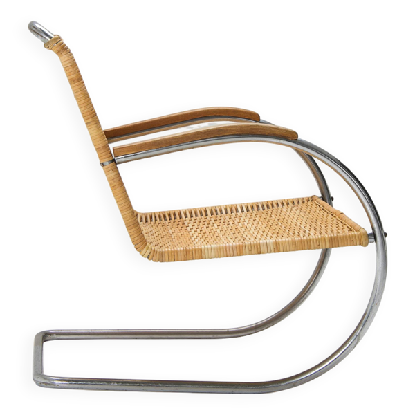 Fauteuil tubulaire en porte-à-faux - Bas van Pelt