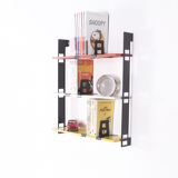Tomado pocket shelf with bookends