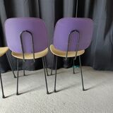 Série de 4 chaises vintage