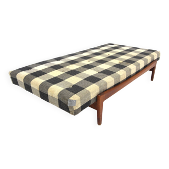 Daybed scandinave en teck, Ib Kofod Larsen, OPE Möbelfabrik, Jönköping, Suède, 1950