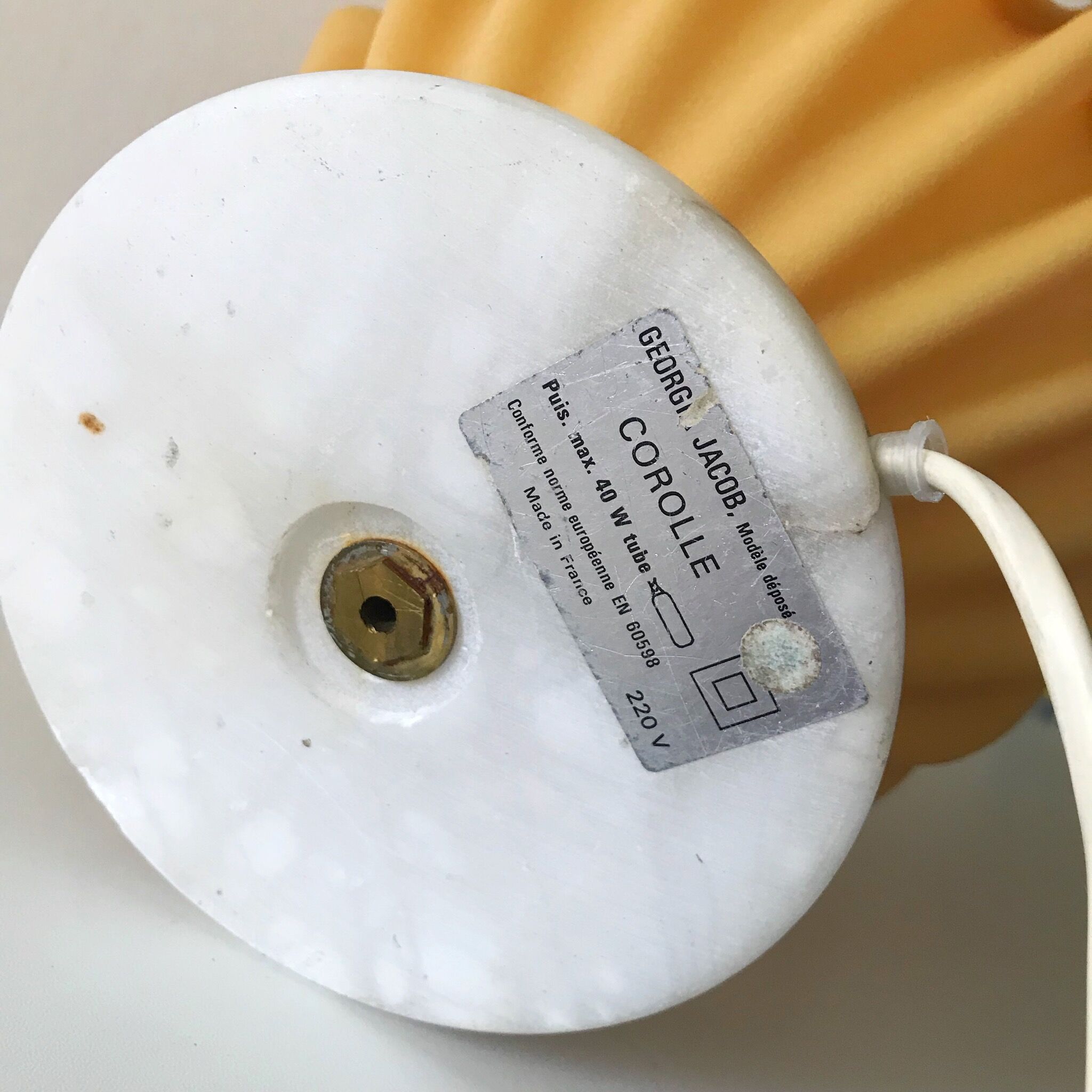 Georgia Jacob lamp, Corolle model