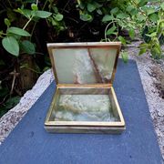 Onyx catchall from Pakistan, vintage 1960s.