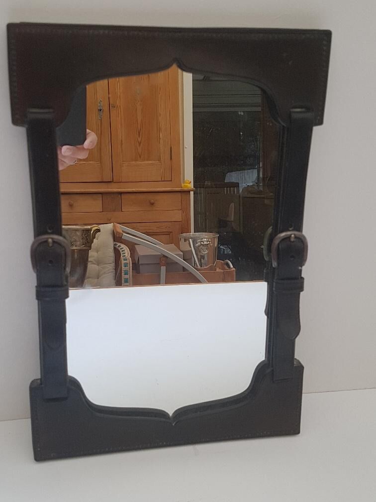 Mirror leather 26x38cm