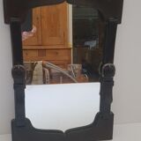Miroir en cuir 26x38cm