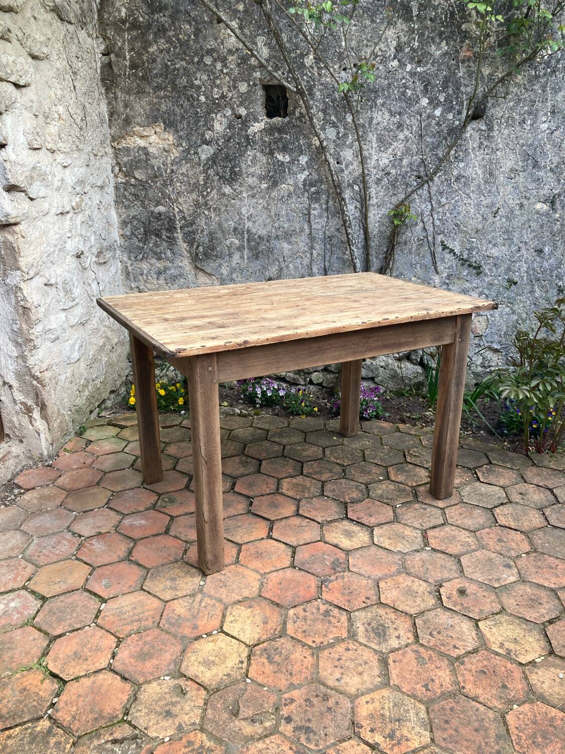 Old farmhouse table