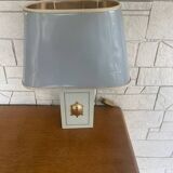 Vintage lamps decorated with golden turtles, 1970s