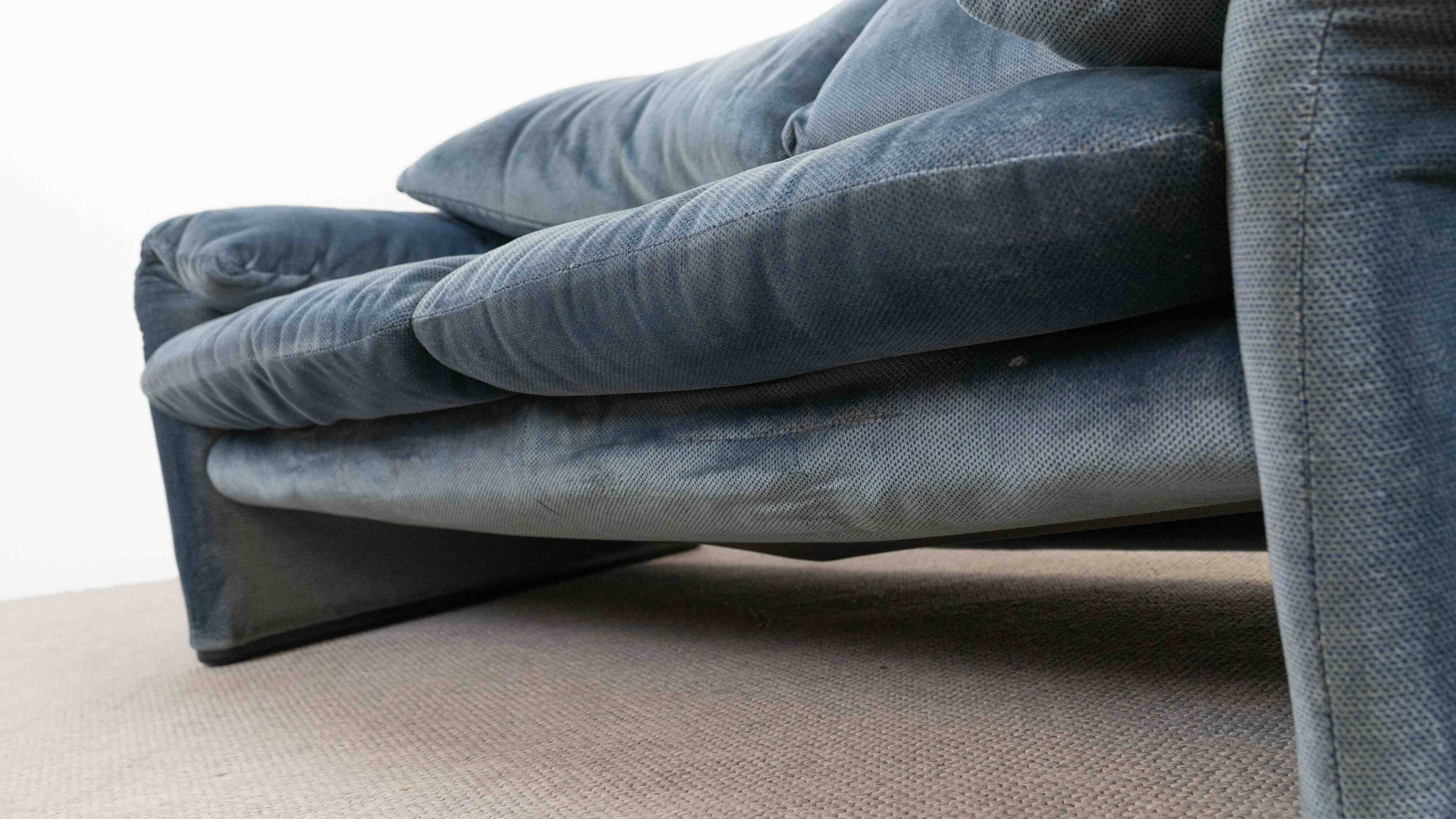 Maralunga Sofa by Vico Magistretti for Cassina, 1980s