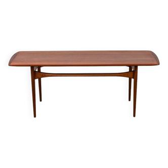 FD503 Teak Coffee Table by Tove & Edvard Kindt-Larsen for France & Son, 1950s