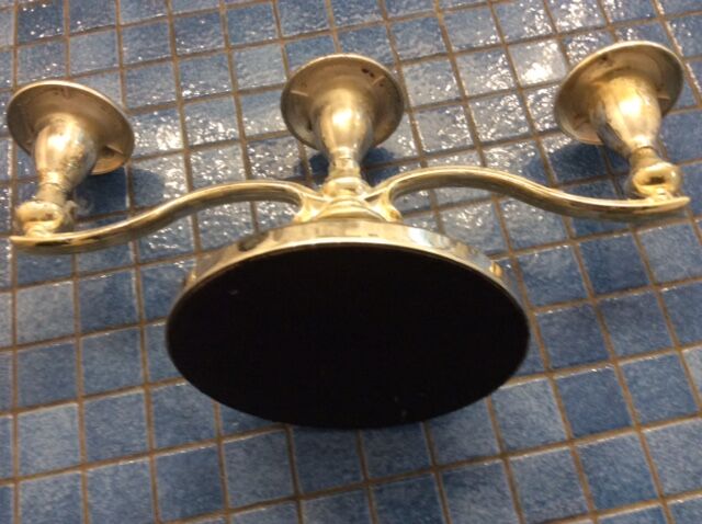 Silver metal chandelier