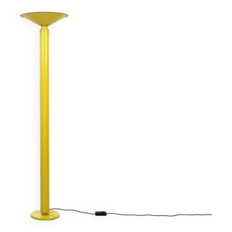 Italian metal floor lamp circa 1980 post Memphis
