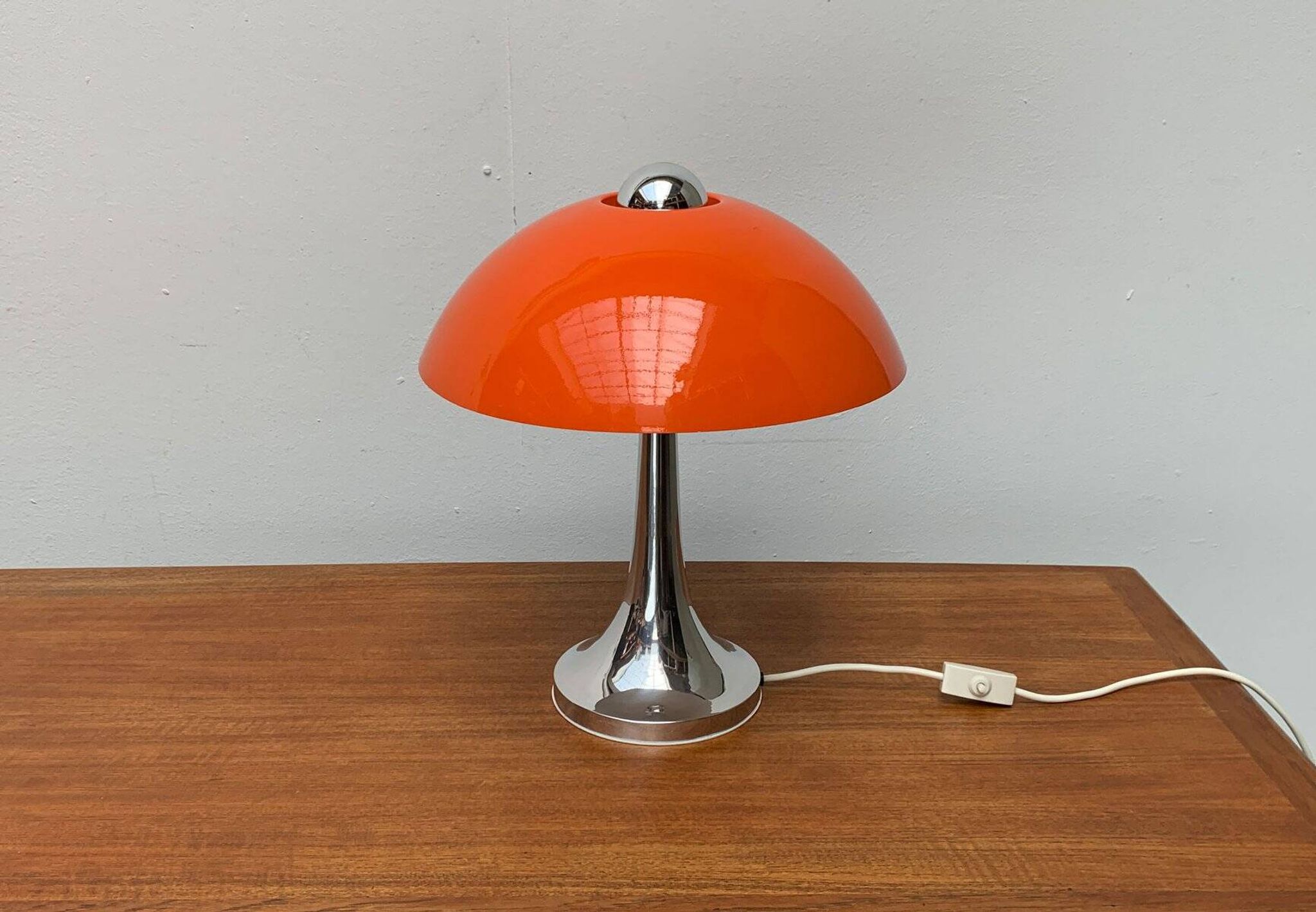 Lampe de table champignon espace âge milieu du siècle, années 1960