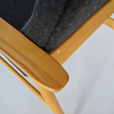 Pair of armchairs Ąžuolas by Valerija EMA Cukermanienė for Vilniaus Baldų Kombinatas, 1968