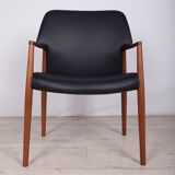 Mid-Century Armchair by A. B. Madsen & E. Larsen for Fritz Hansen, 1950s