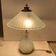 Table lamps in satinated glass, 1980