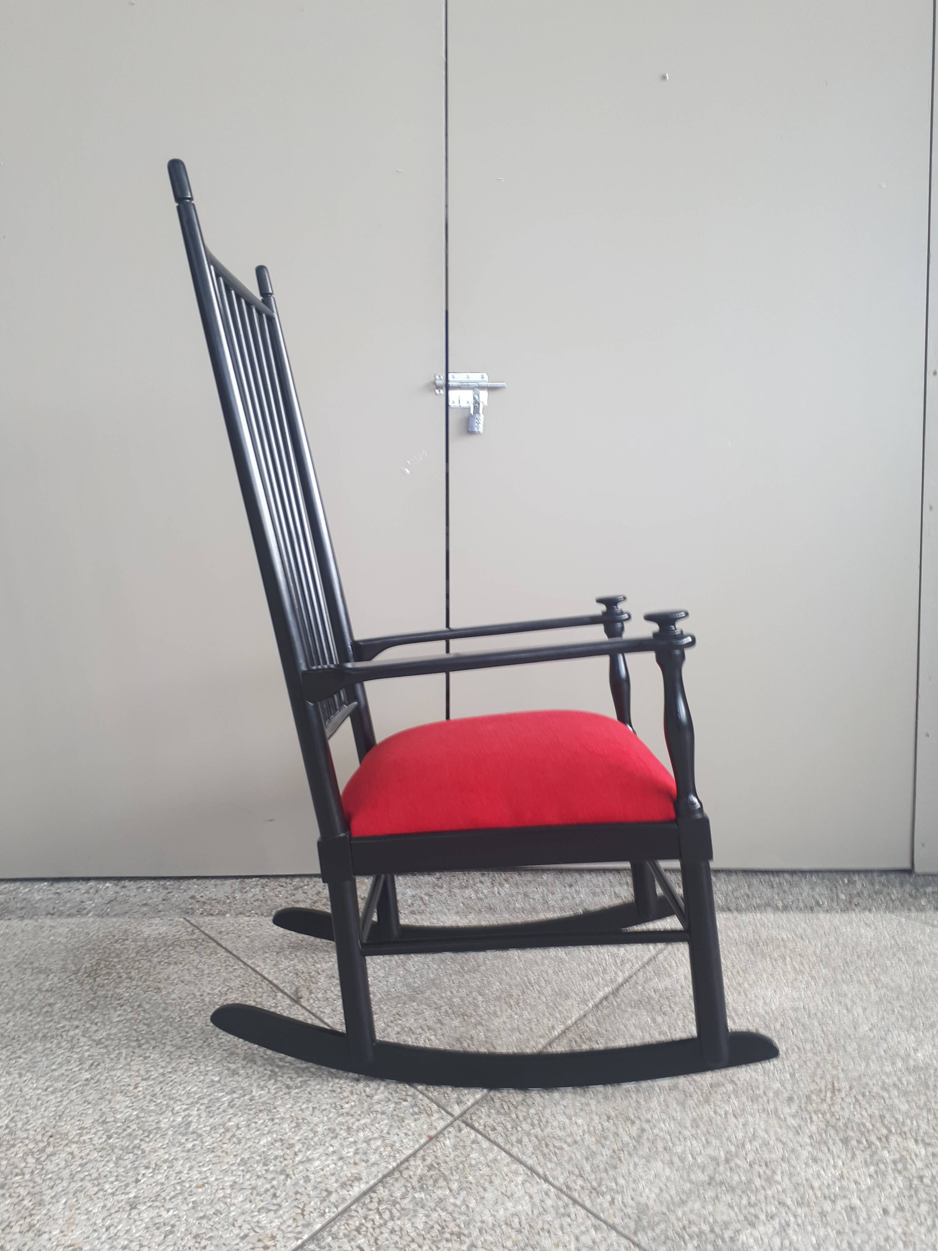 Scandinavian Rocking Chair "Isabella" by Karl-Axel Adolfsson 50s