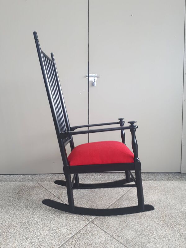 Rocking Chair scandinave ''Isabella'' par Karl-Axel Adolfsson années 50