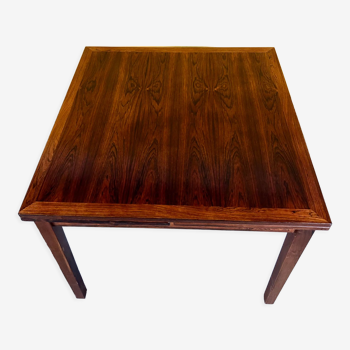 Danish vintage extendable rosewood dining table, 1960s