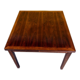 Danish vintage extendable rosewood dining table, 1960s