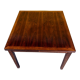 Danish vintage extendable rosewood dining table, 1960s