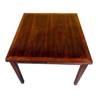 Danish vintage extendable rosewood dining table, 1960s