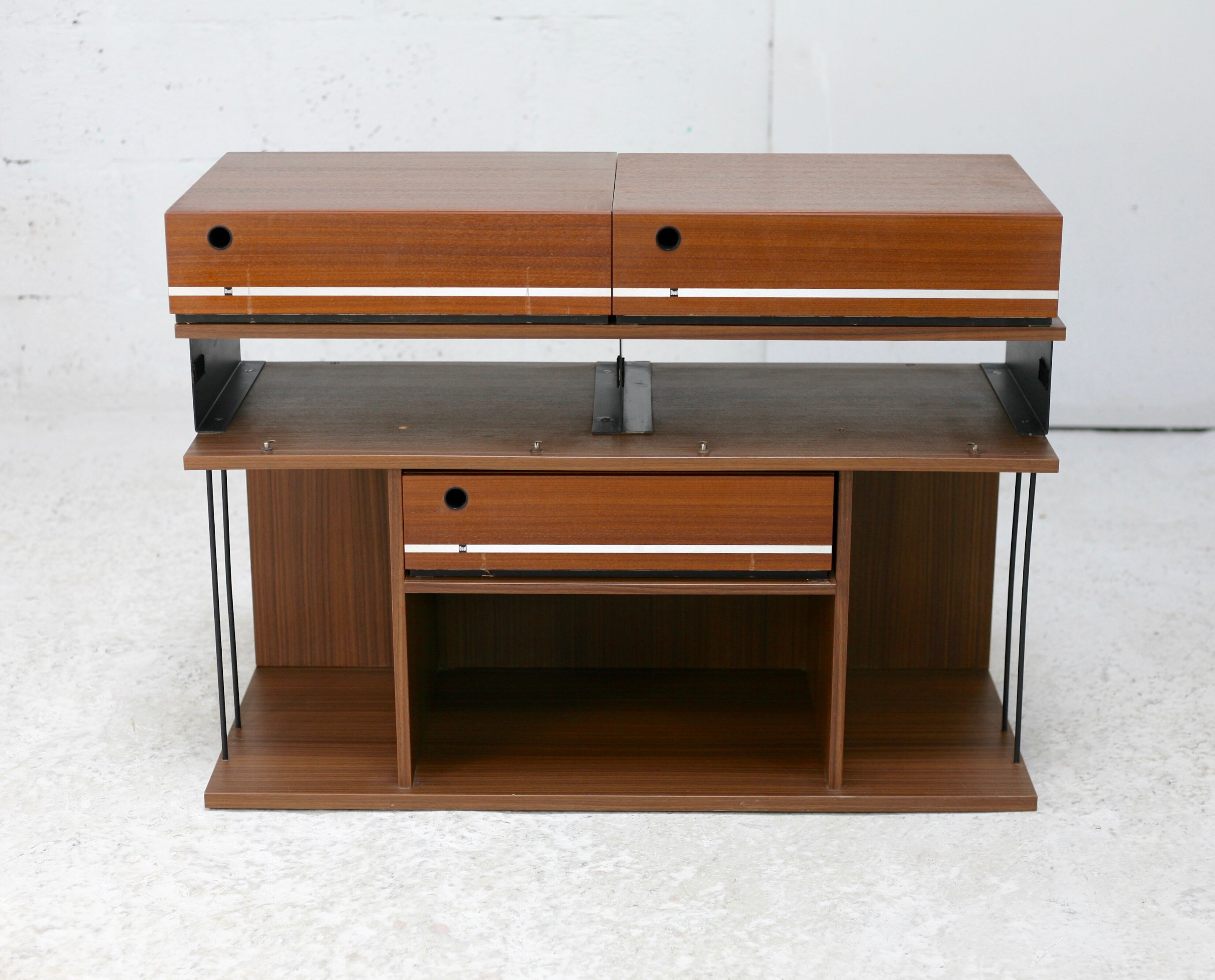 Dual furniture, hi-fi storage, circa 1970.