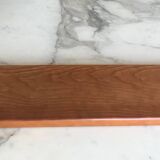 Wall shelf in elm, 1980s