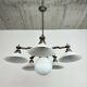 Large cubist chandelier