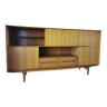 Scandinavian high teak sideboard