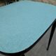 Pair of formica chairs with black tapered legs, 60s