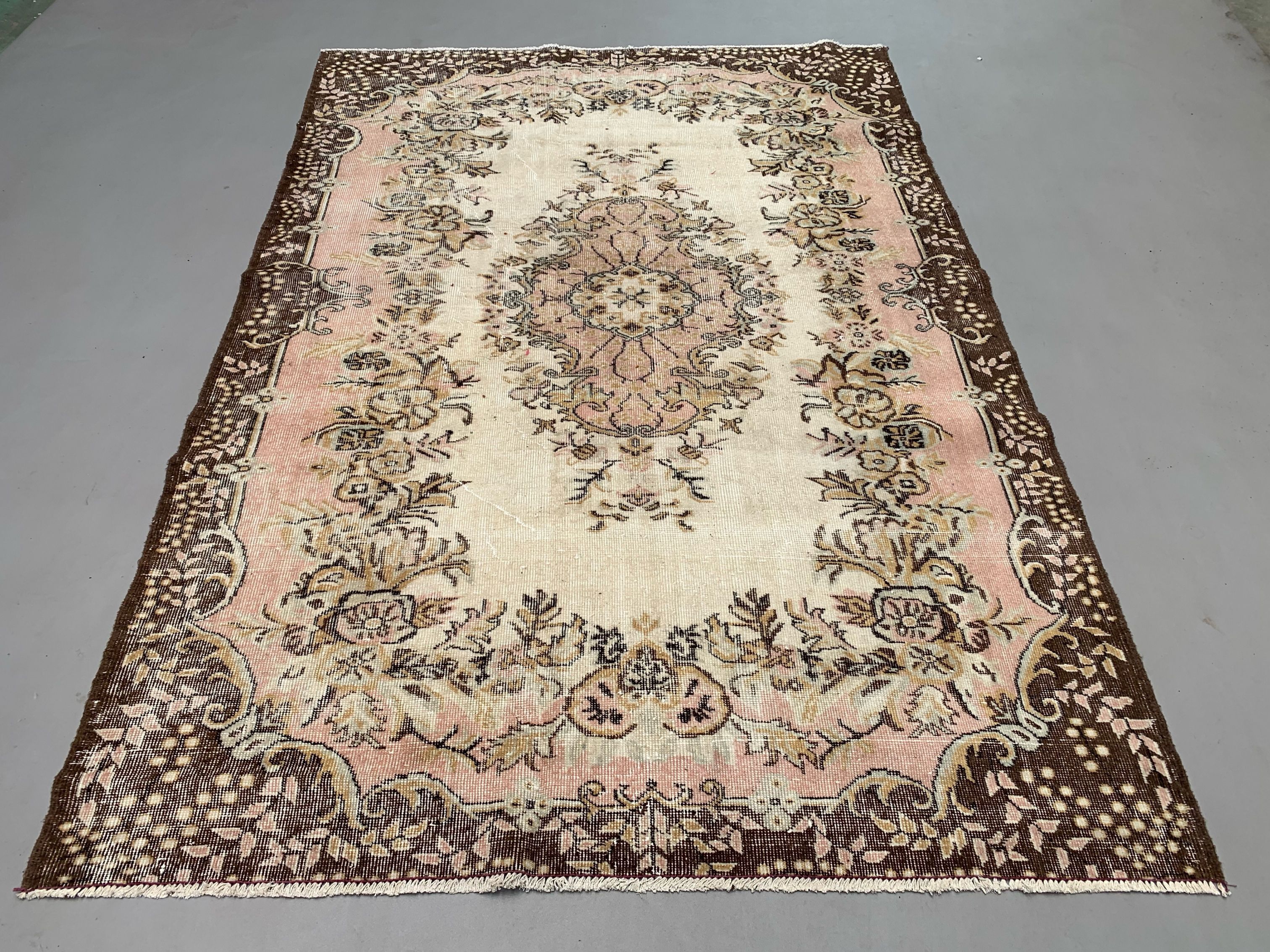 Vintage Turkish Rug 260x177 cm