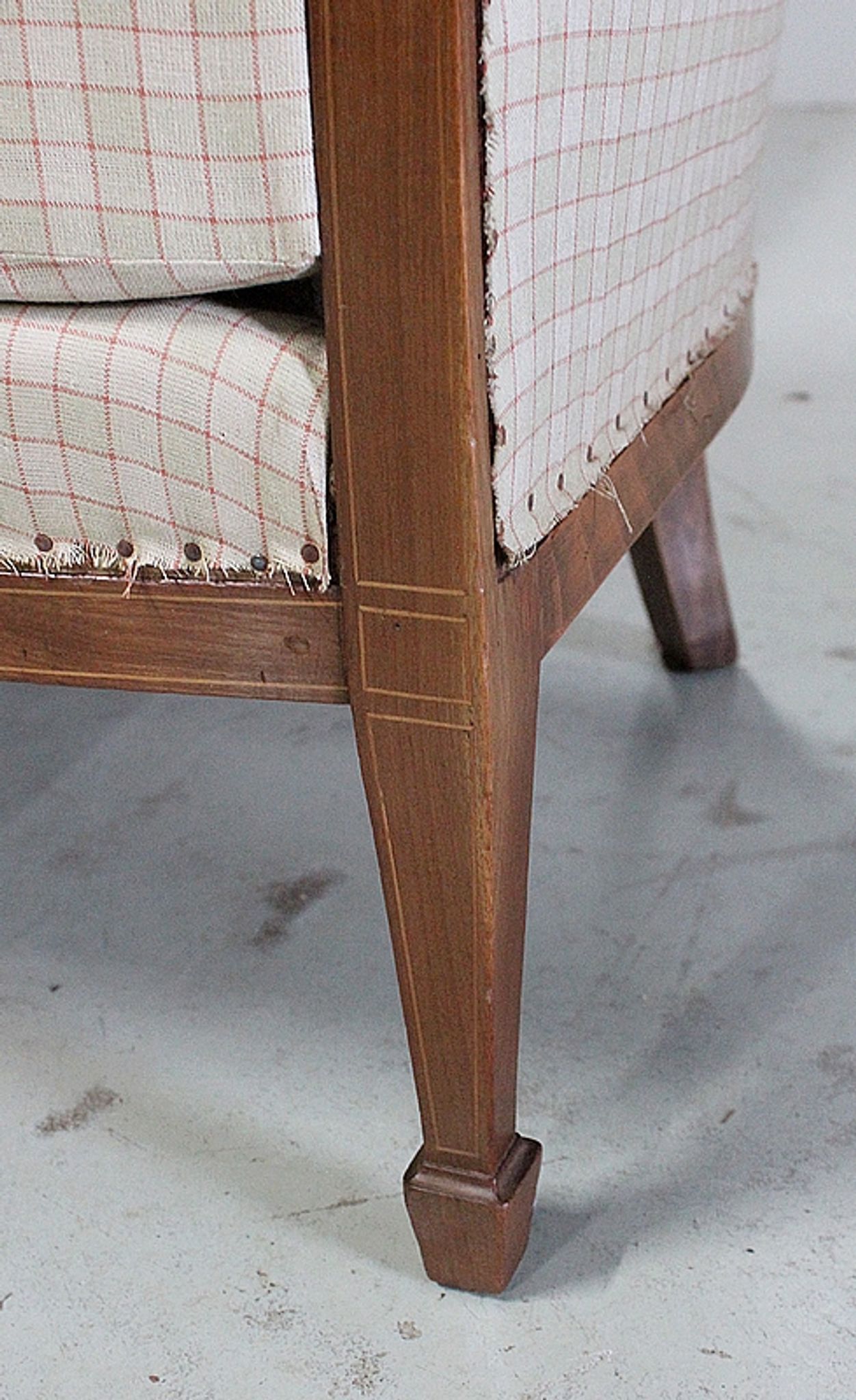 Mahogany armchair, Art Deco 1930